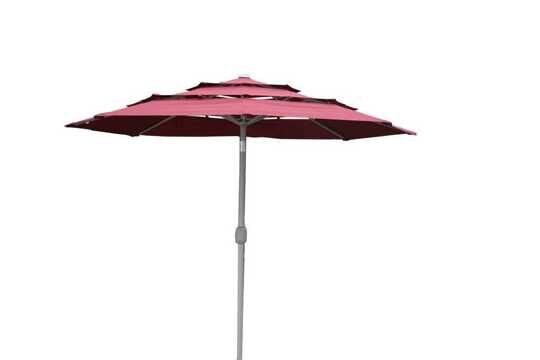 Садовый зонт Калифорния (бордовый) диаметр 270 см