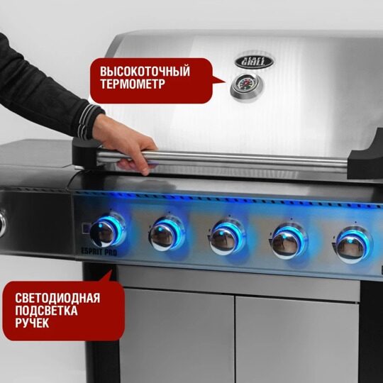 Газовый гриль START GRILL Esprit-Pro (с 5-ю газовыми горелками)