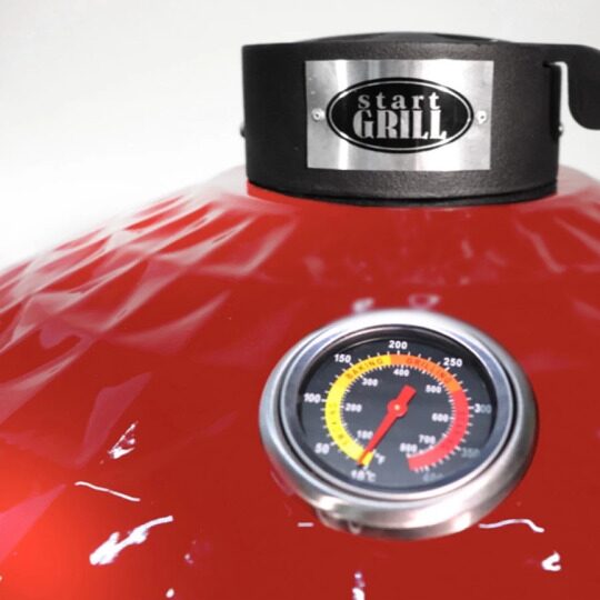 Керамический гриль Start Grill PRO 24 RED (на ножках)